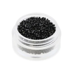 Cristais Preto Jato - 1mm