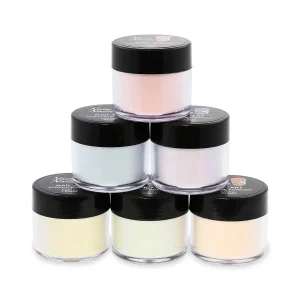 Coleção de Pó Acrílico em Cores Pastel - Potes de 12g