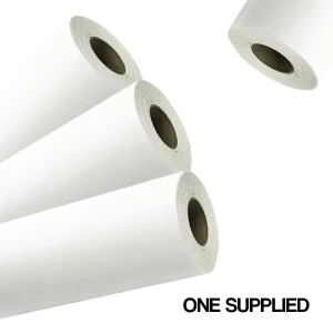 Rolo de Papel Toalha Branco 10 polegadas 40m para Mesa/Sofá