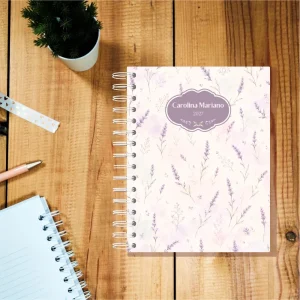 Agenda Diária – Flores Lavanda