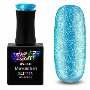 Mermaid Tears - UGGP-A0921 Verniz Gel Brilho Aqua Graffiti Urbano 15ml