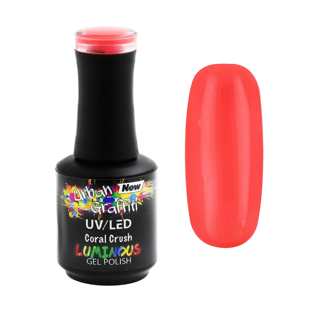 Coral Crush - UGGP-F0485 - Verniz Gel Urban Graffiti 15ml - Image 2