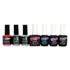 Kit Inicial Essencial de Verniz Gel para Iniciantes