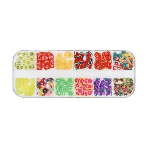 Fatias de Frutas Fimo