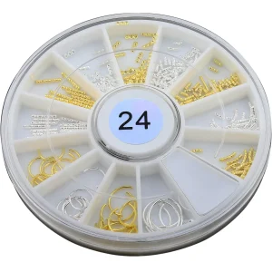 Decalques Metálicos para Unhas - Lustre