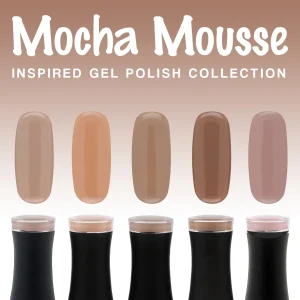 Coleção de Gel Inspirada em Mousse de Mocha
