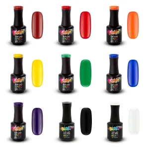 Coleção de Verniz Gel Cores Puras