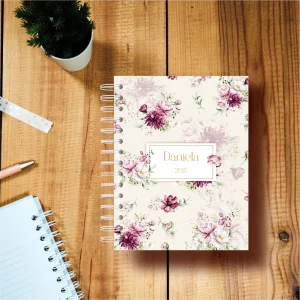 Agenda Diária – Flores Vinho